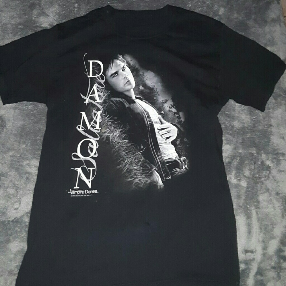 Vampire Diaries Damon Salvatore shirt